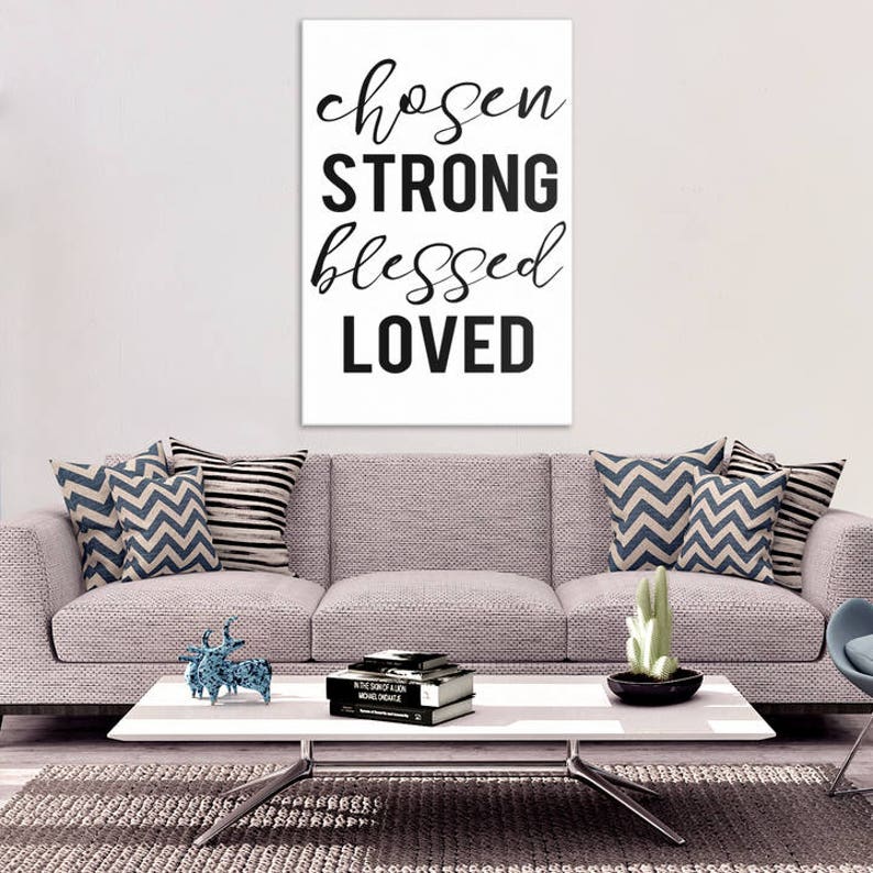 Canvas Print Quotecanvas Quotescanvas Wall Artcanvas Etsy