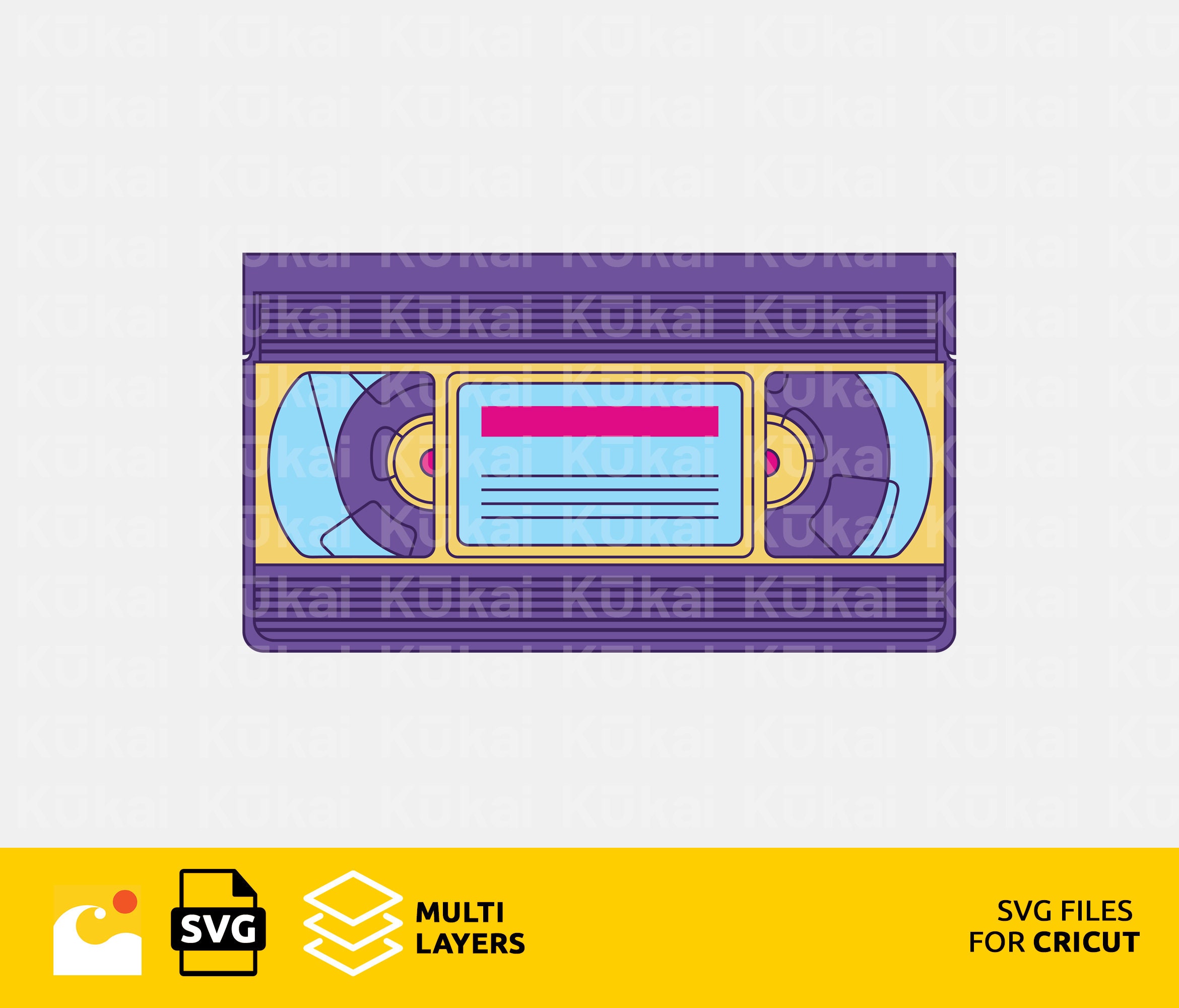 90's Video Tape Svg File for Cricut Etsy UK