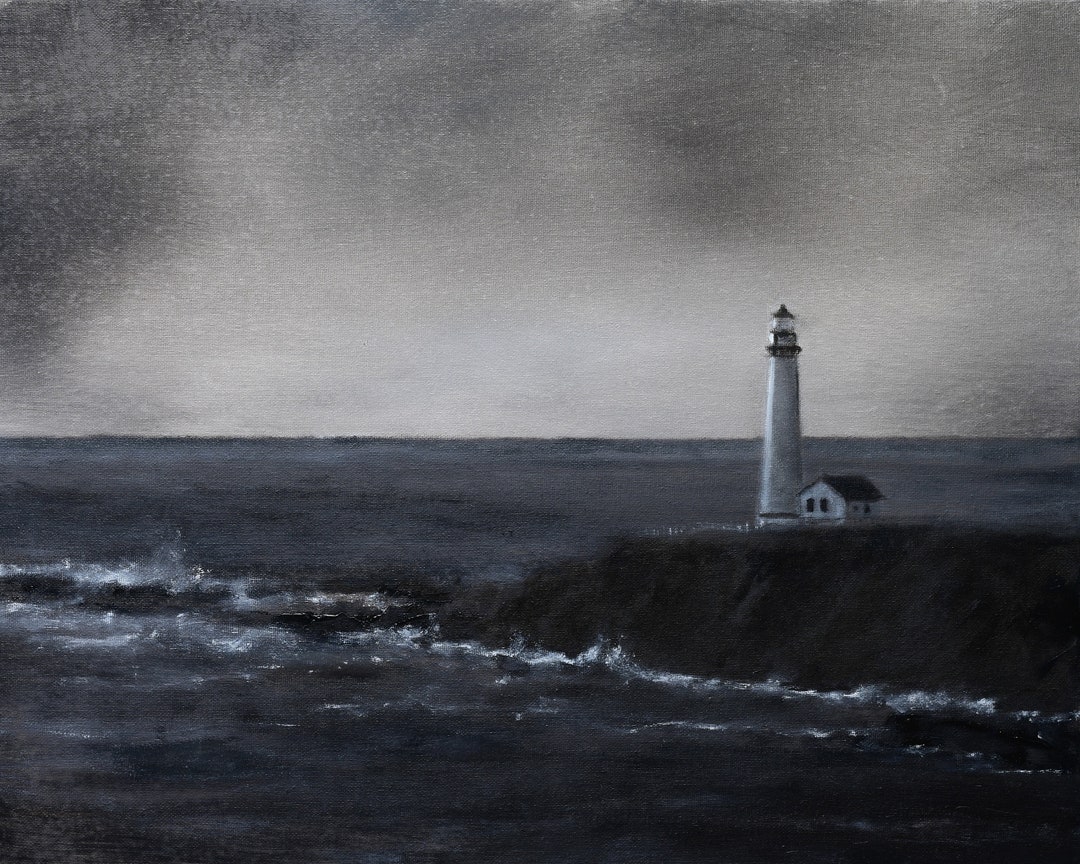 Lighthouse Decor for Living Room Coastal Art - Etsy