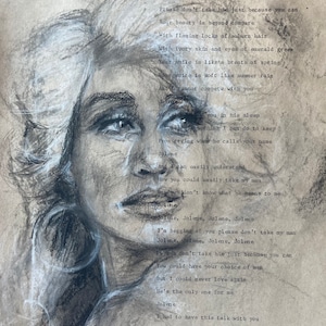 Dolly Parton Jolene Country Music Art