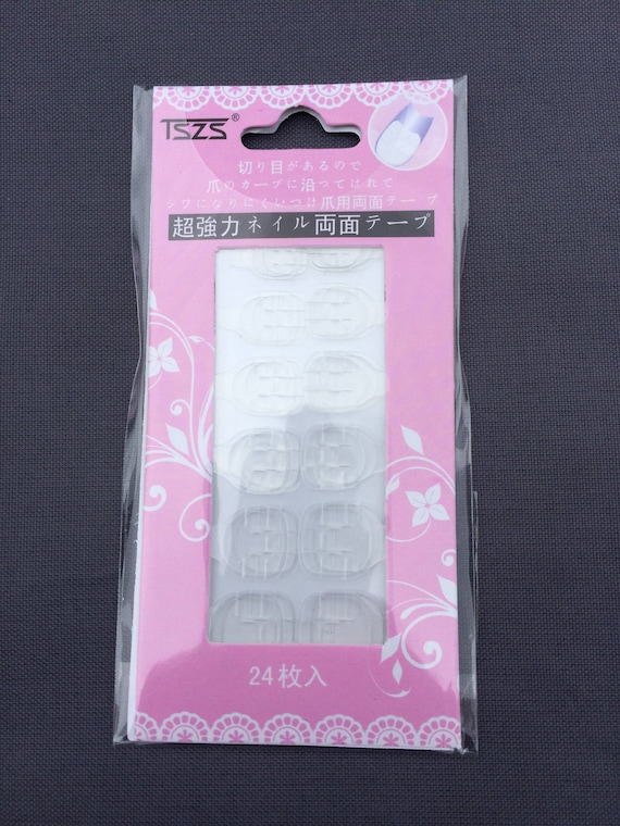 Refill Packet of Gentle Gel Sticky Pads for Re-usable False Nails