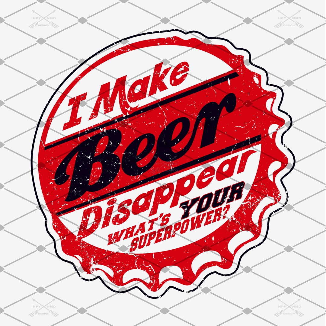 Beer Disappear Instant PNG Digital Download File, Red & Black - Etsy