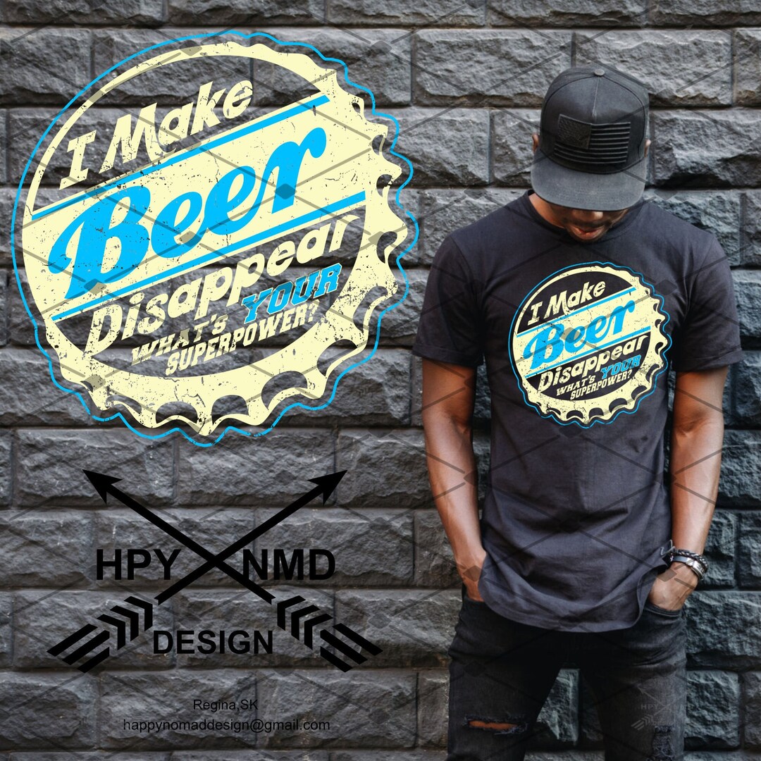 Beer Disappear PNG Instant Digital Download Light Blue and - Etsy