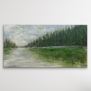 Fine Art Print, landscape print, wall art landscape painting, nature wall art, home decor, acrylic painting, original art, giclee print