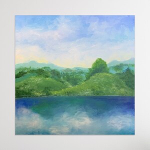 Digital Download, Fine Art Print, landscape print, wall art landscape painting, nature wall art, home decor, original art
