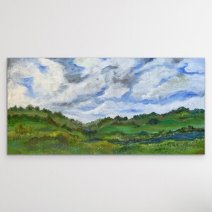 ファインアートプリント、風景画プリント、壁アート風景画、ジクレープリント、室内装飾、絵画、オリジナルアート、木、丘、空