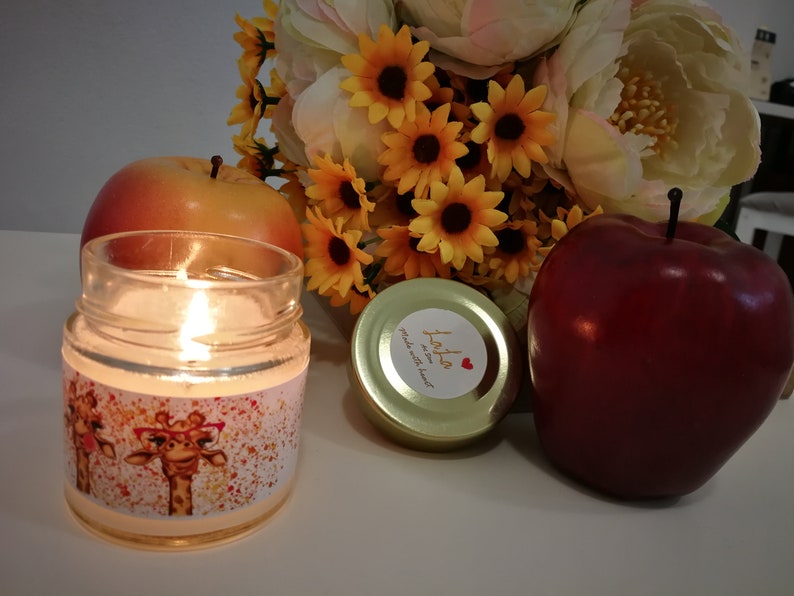 Giraffe Vanilla Soy Candle