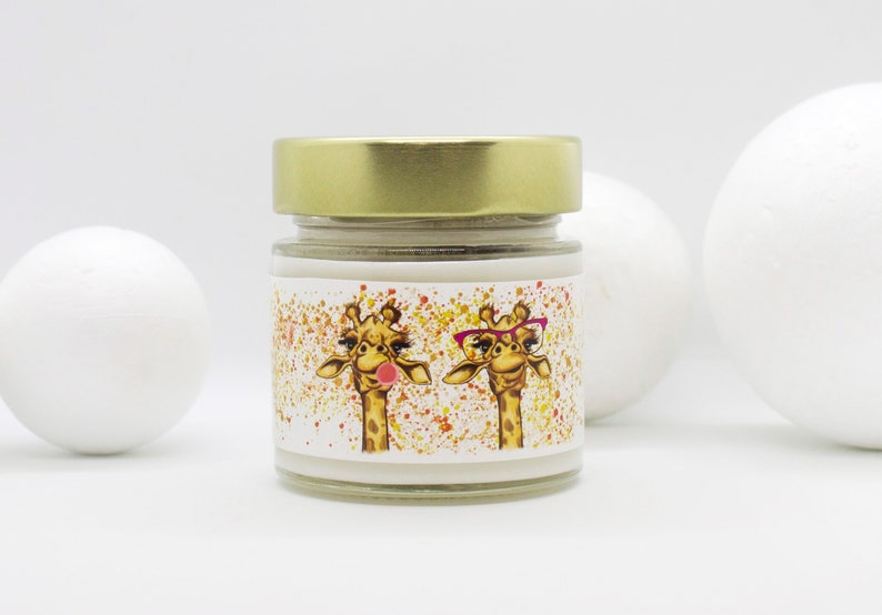 Giraffe Vanilla Soy Candle