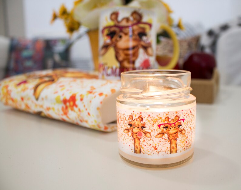 Giraffe Vanilla Soy Candle