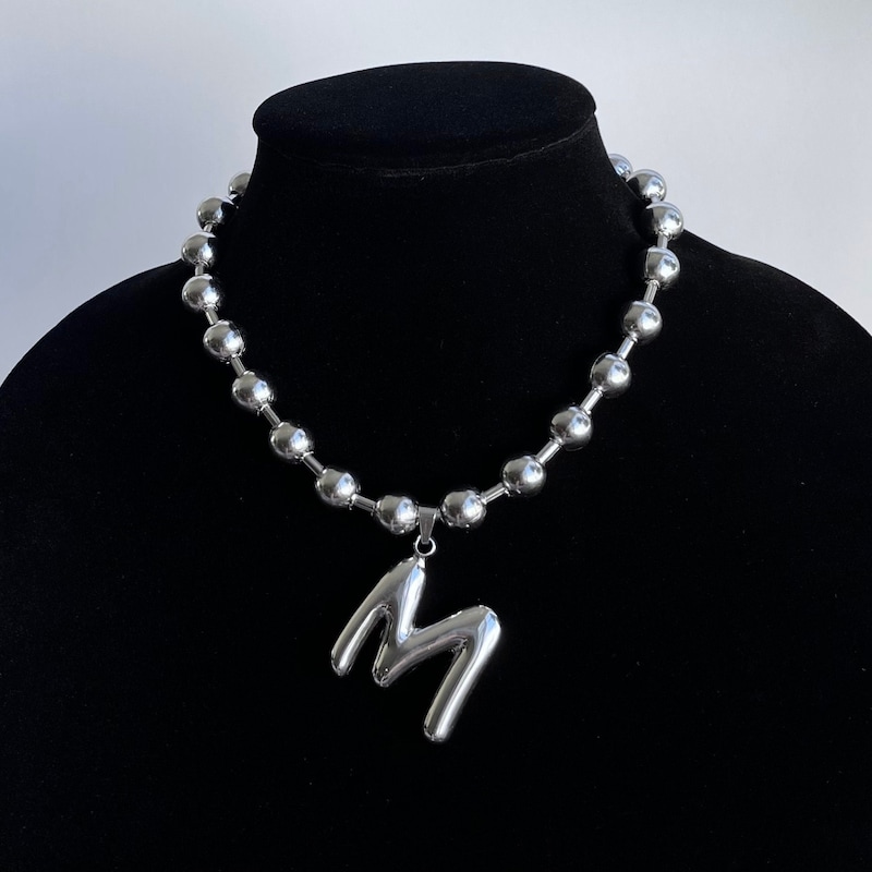 Custom Big Letter Chain - Etsy