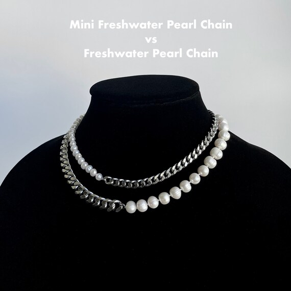 【BLACK PURPLE】HALFRIBO PEARL NECKLACE☆男女兼用☆ s-l1200.png