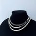 Mini Freshwater Pearl Chain Stainless Steel Necklace Choker Silver Custom Length Handmade Unisex Mens Real Jewelry Cold Shoulder LA 