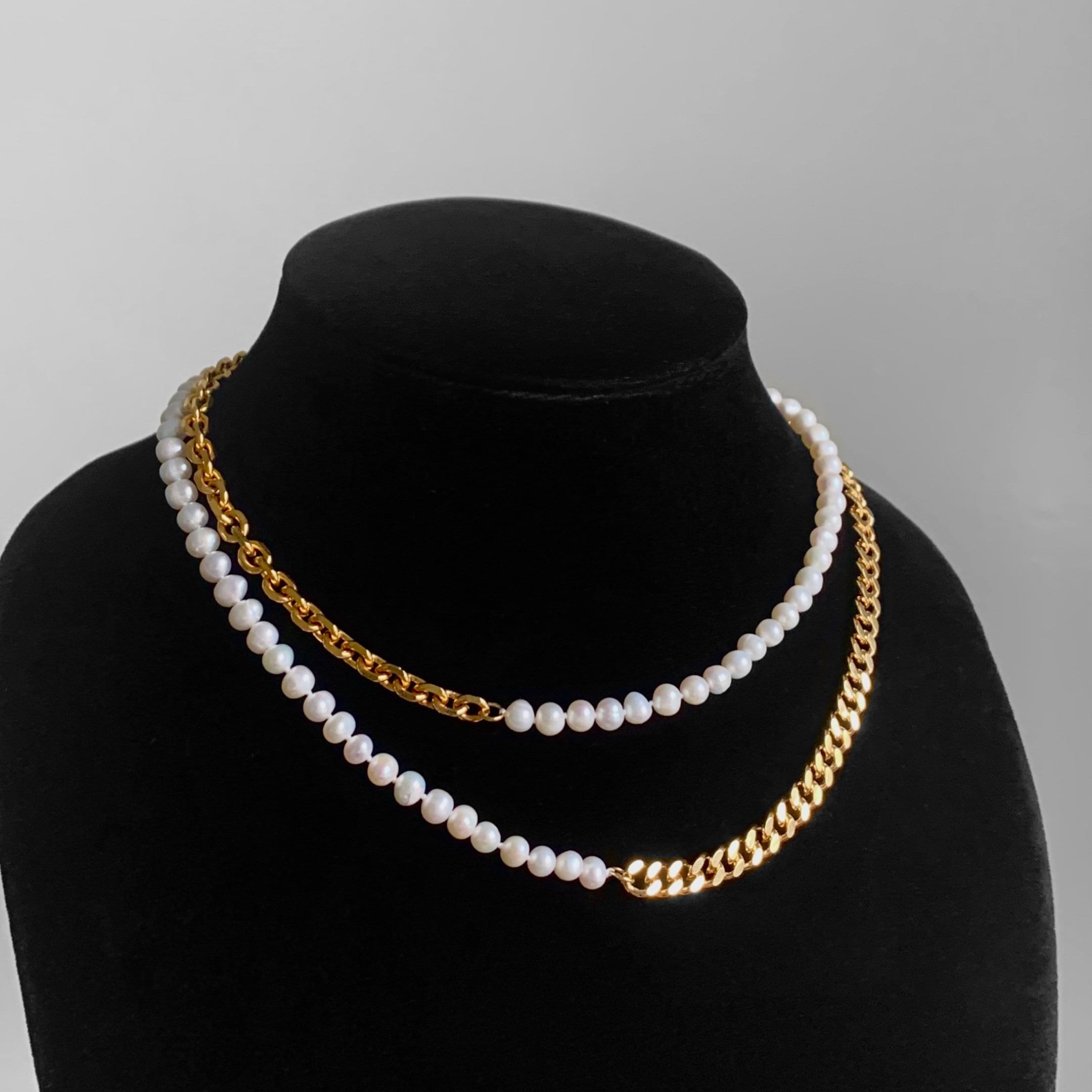 ブレスレット LESS IS MORE oval pearl necklace JYX Pearl Necklace Set AA 7-8mm Natural Oval Freshwater