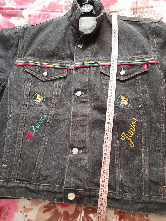 Vintage faded jacket mixed original recycling-jac… - image 4