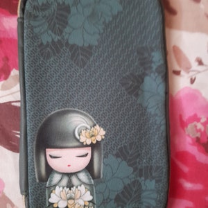Pochette Kimmidoll koleshi rangement carte tel argent papiers d identité-cadeau utile feminin-cadeau Noél jeune fille Koleshi