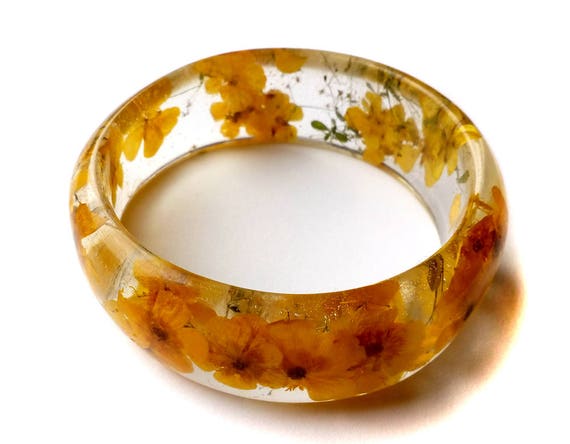 Resin Bangle Bracelet 