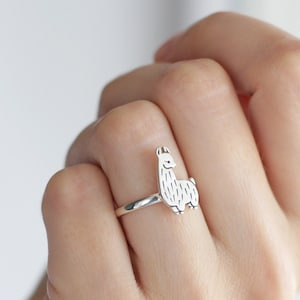 Llama Ring Etsy