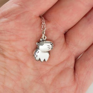 Animal Necklace, Capybara, Handcrafted, quirky jewelry, Capybara charm, Capybara pendant 925, Otter necklaces, Capybara necklace, Quirky capybara, Capybara jewelry, Capybara silver, Rodden silver charm, Capybara chocker, Handmade capybara, Capybara Lover Gift for Her, Capybara Necklace, Unique Gift