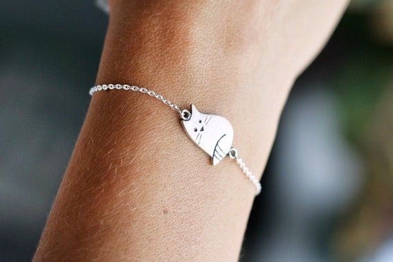 Etsy cat bracelet discount