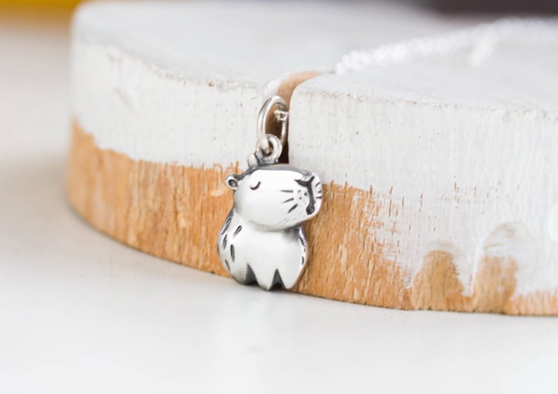Hand-Sculpted Jewelry, Handmade Necklace, Capybara silver, Rodden silver charm, Capybara chocker, Capybara, Capybara necklace, Quirky capybara, Capybara jewelry, Sterling Silver Capybara Necklace, Silver 999 Pendant,Handmade Capybara