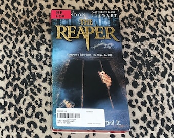 The Reaper [VHS] Horror VHS Tape Rare Htf Oop Horror Vhs Tape Early 2000's Horror Movie Scary Movie Vhs Tape Horror Video Tapes Vintage Vhs