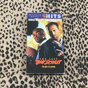 The Last Boyscout [VHS] Bruce Willis Damon Wayans Action movie 90&#39;s Movie Vintage Vhs Tape Action Movie vhs tape 1990&#39;s Cop Movie Vhs Tapes