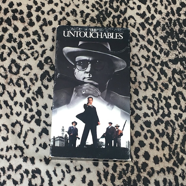 The Untouchables [VHS] Gangster Movie Action Crime Movie VHS Tape Kevin Costner Movie VHS Tape Gangster Film Vhs Tape Robert Deniro Vhs tape