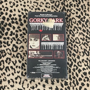 SEALED * Gorky Park [VHS] Brand New Sealed VHS Tape 80&#39;s Movie Murder Mystery Thriller Detective Movie Rare Vhs Tape William Hurt Vhs Tapes
