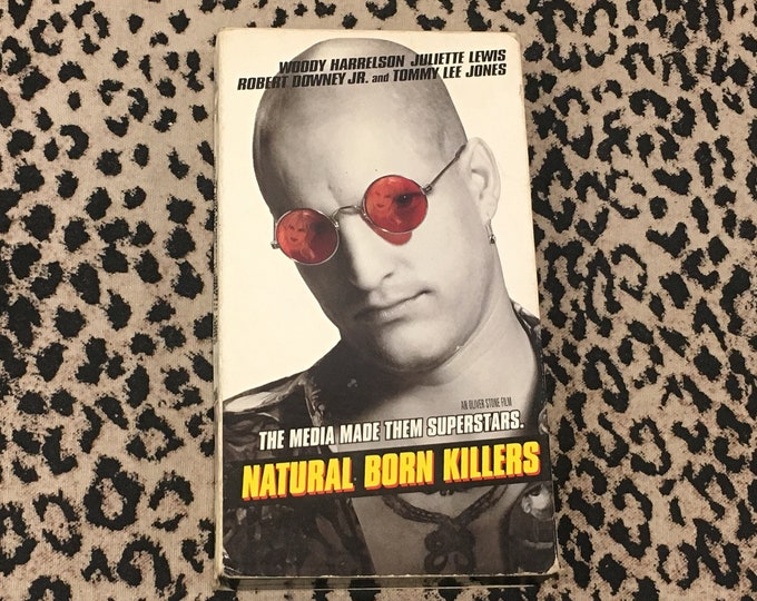 Natural Born Killers VHS Director's Cut 2 VHS Box Set Vintage 1990's