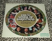 NEW SEALED Various quot Best Of The Great Songs Of Christmas quot Vinyl Record Mint Xmas Record Retro Vinyl Christmas Music Records Retro 70 39 s