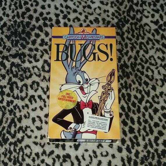 Bugs Cartoon Moviestars VHS Vintage Rare Bugs Bunny VHS One | Etsy