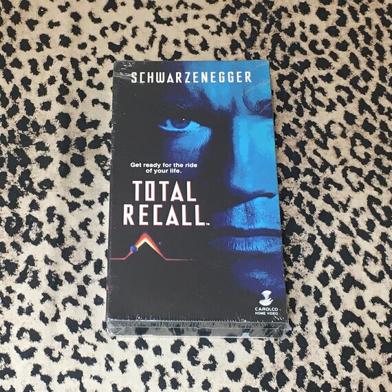 1990 Total Recall Factory Sealed VHS Tap