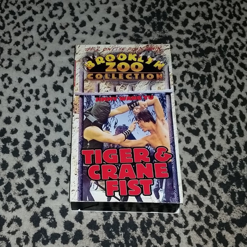 Tiger and Crane Fist VHS Brooklyn Zoo Collection Ultra Rare Etsy
