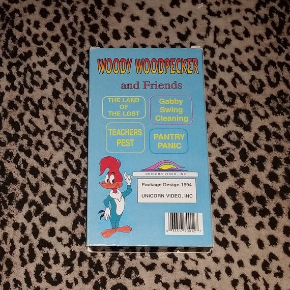 Woody Woodpecker Friends Vhs Unicorn Video Vintage Vhs Etsy