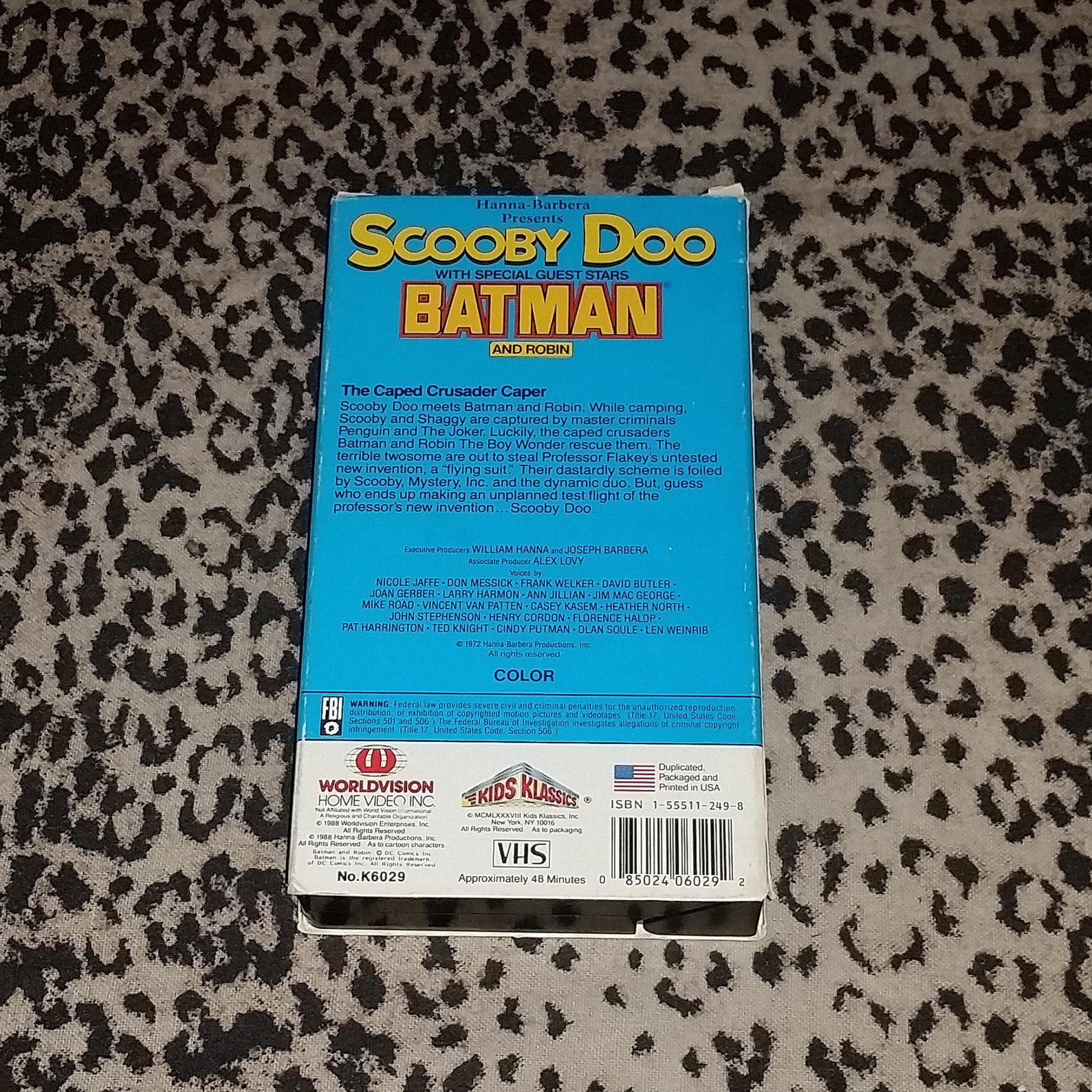 Scooby Doo Meets Batman VHS Vintage Cartoons 1970s Campy - Etsy India
