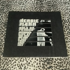 Herbie Mann &quot;Hold On, I&#39;m Comin&#39;&quot; [Vinyl Record] Vintage Jazz LP SD 1632 Jazz Record Vintage Live Jazz Vinyl Record Vintage Jazz Records LPs
