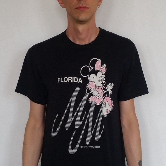 Vintage Minnie Mouse Florida T-Shirt 1980's Vintag