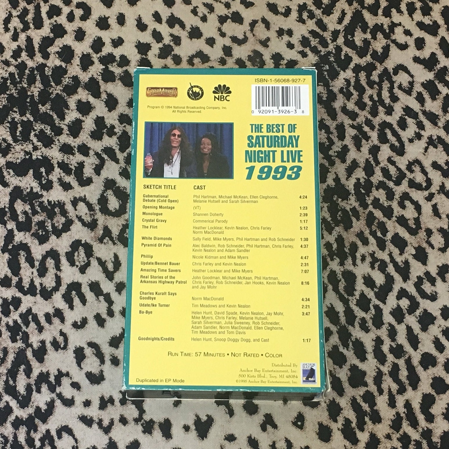 The Best of Saturday Night Live: 1993 VHS Former Hollywood - Etsy