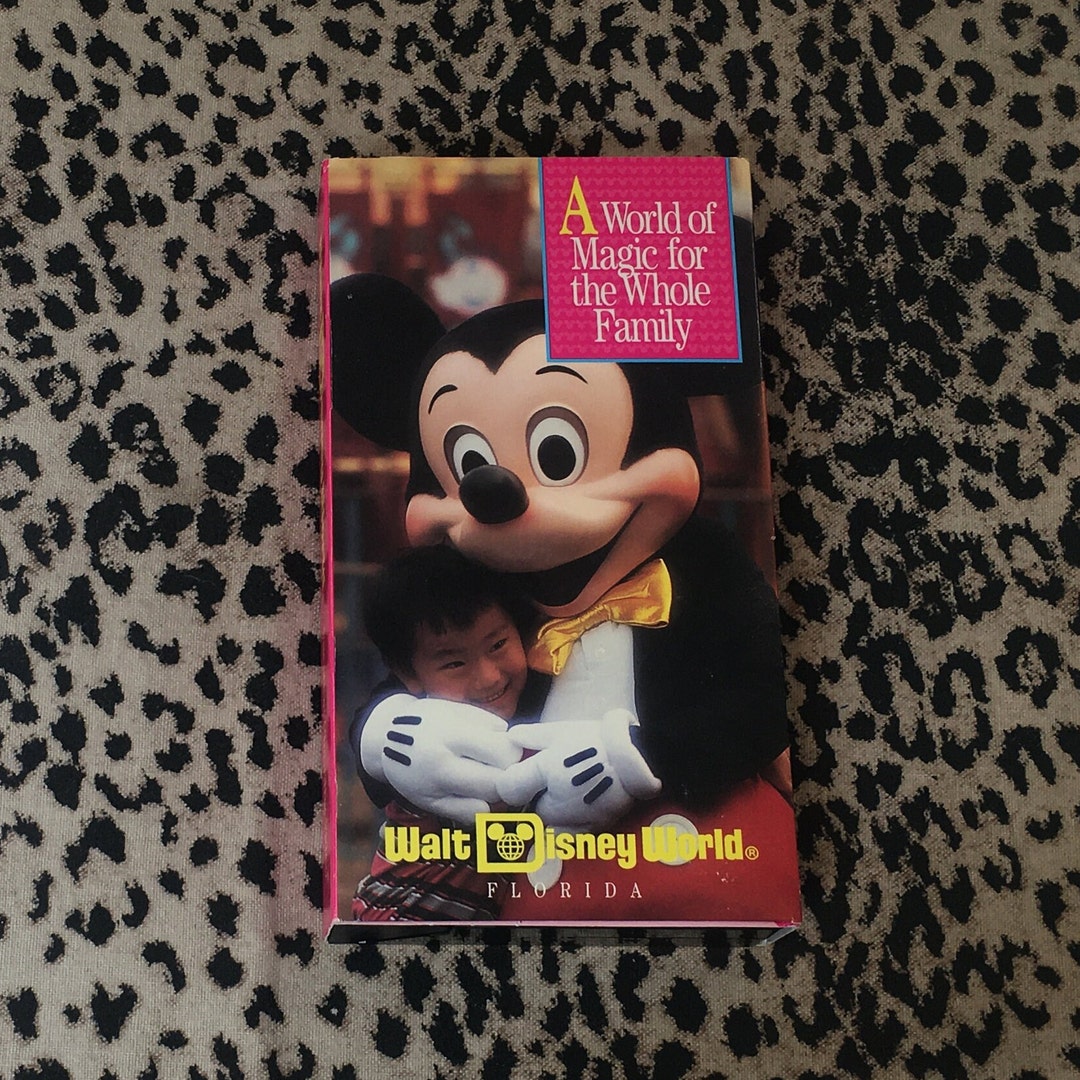 Walt Disney World Vacation Planning Video 1996 [VHS] With