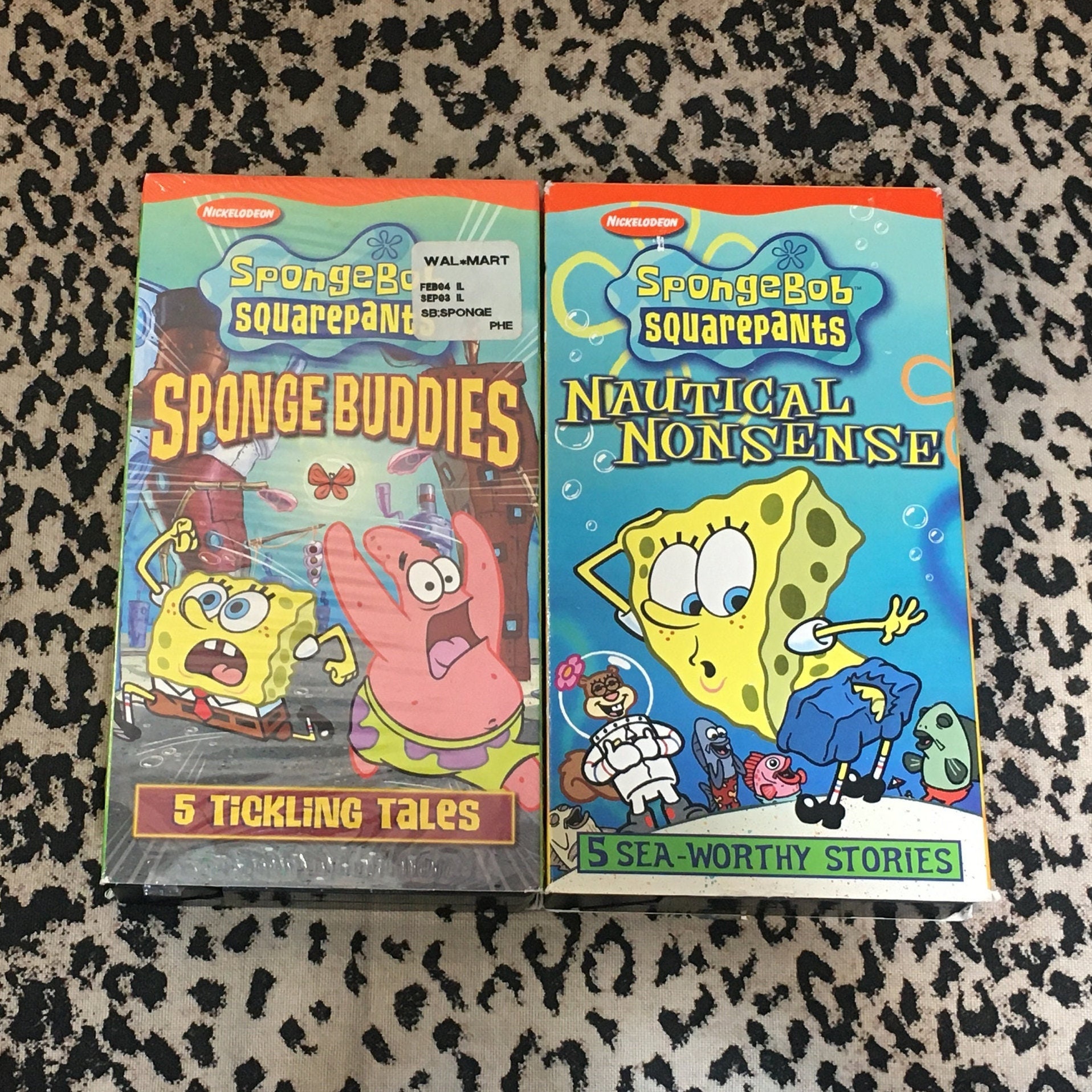 the spongebob squarepants movie vhs