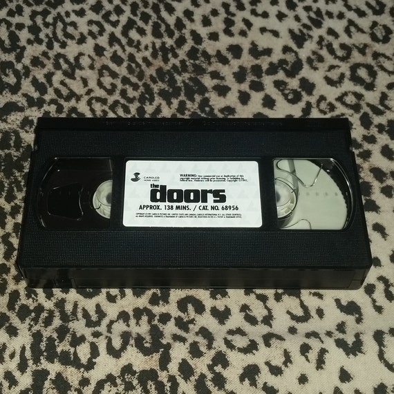 The Doors [VHS] Oliver Stone VHS the Doors Bio Pic Jim Morrison