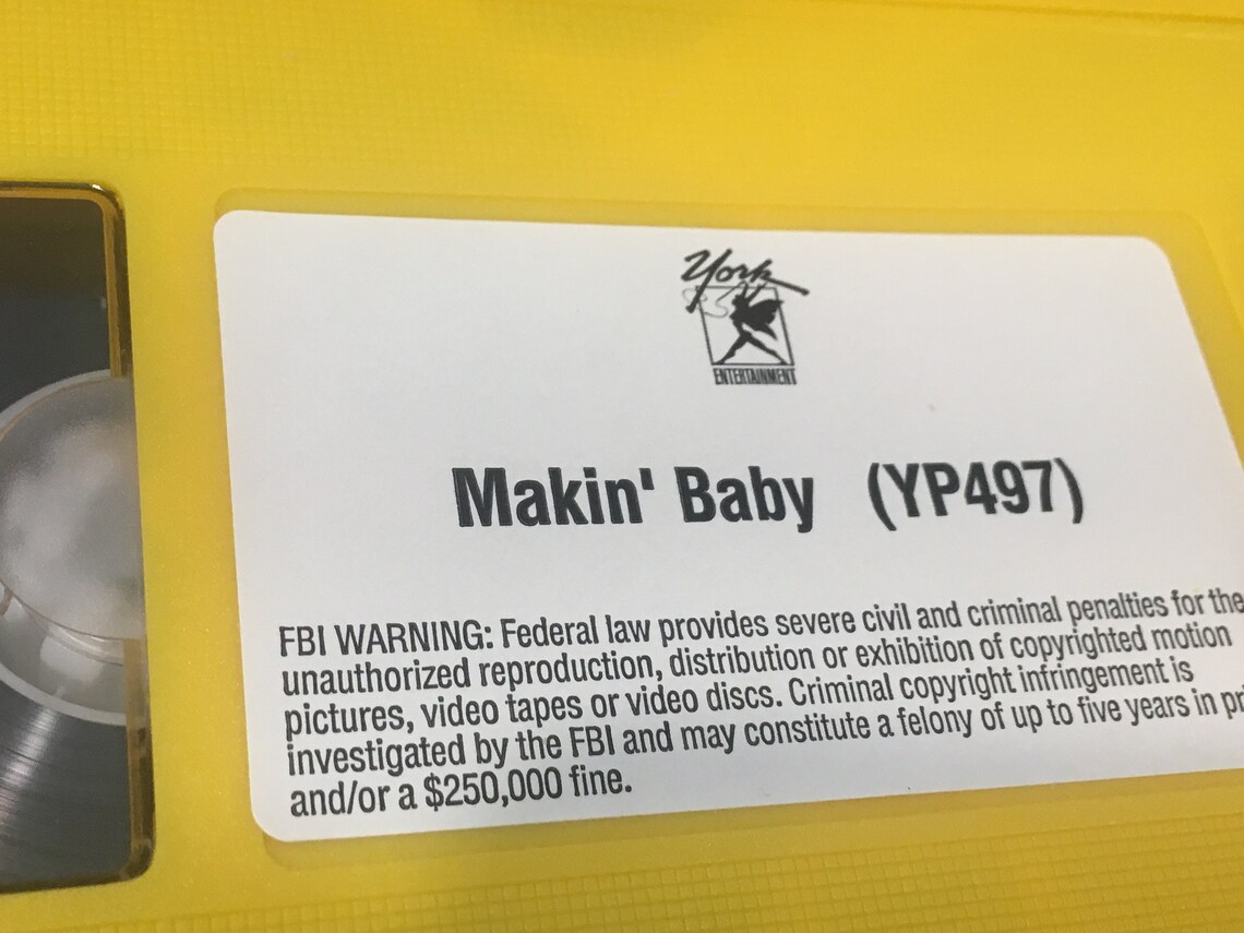 Makin' Baby [VHS] Rare HTF Mystikal Movie Comedy Rare Rap Related Vhs ...