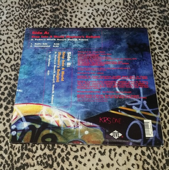 Krs One Step Into A World Rapture S Delight Etsy etsy