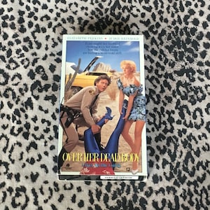 Over Her Dead Body [VHS] Vetsron Video Cult Classic comedy Movie 80&#39;s HTF Movie Vintage Rare Vhs Tape 80&#39;s Movie weird Movie Vhs Tapes 1980s