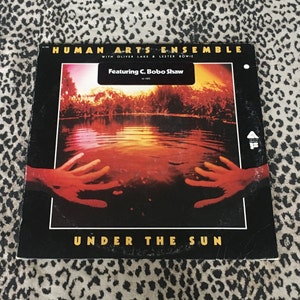 Human Arts Ensemble With Oliver Lake & Lester Bowie  - Under The Sun [Vinyl Record] Vintage Jazz Album Free Jazz 1970&#39;s Cont Jazz Records LP