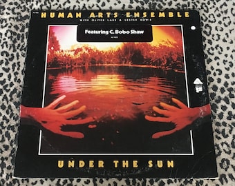 Human Arts Ensemble With Oliver Lake & Lester Bowie  - Under The Sun [Vinyl Record] Vintage Jazz Album Free Jazz 1970's Cont Jazz Records LP