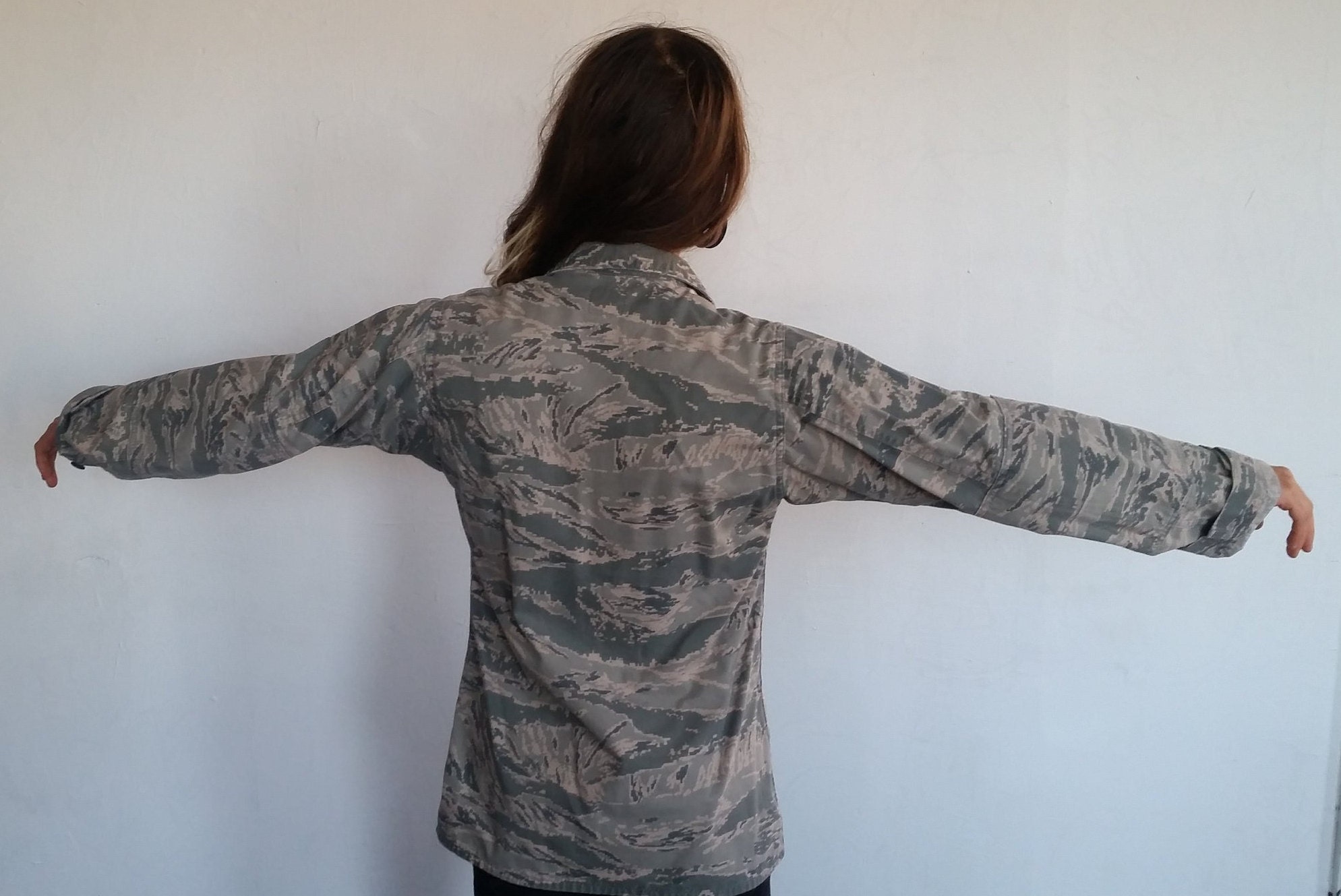 Vintage Camo Air Force Jacket – Electric West