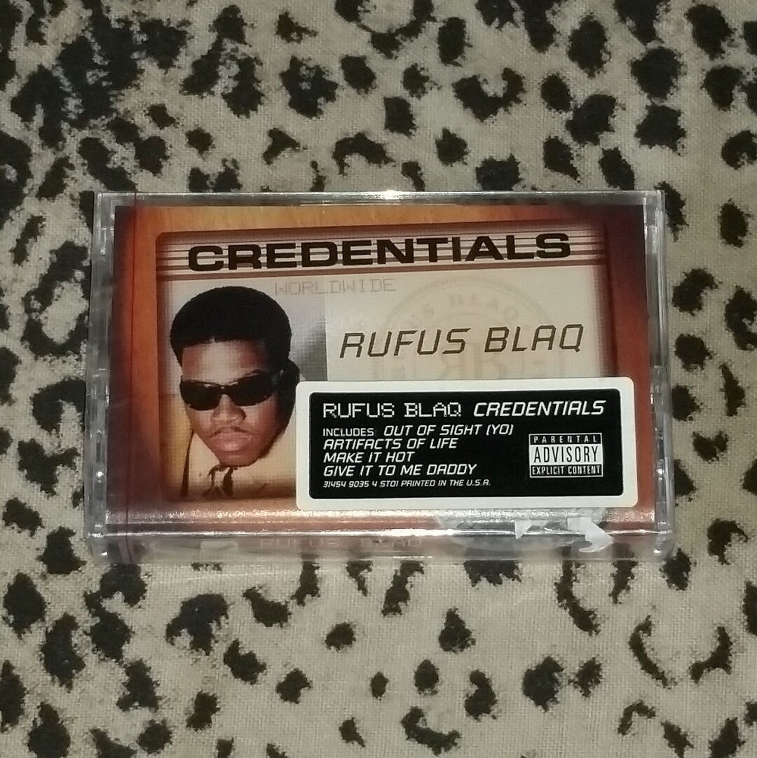 Rufus Blaq: Credentials: CD Rufus Blaq: Credentials: CD