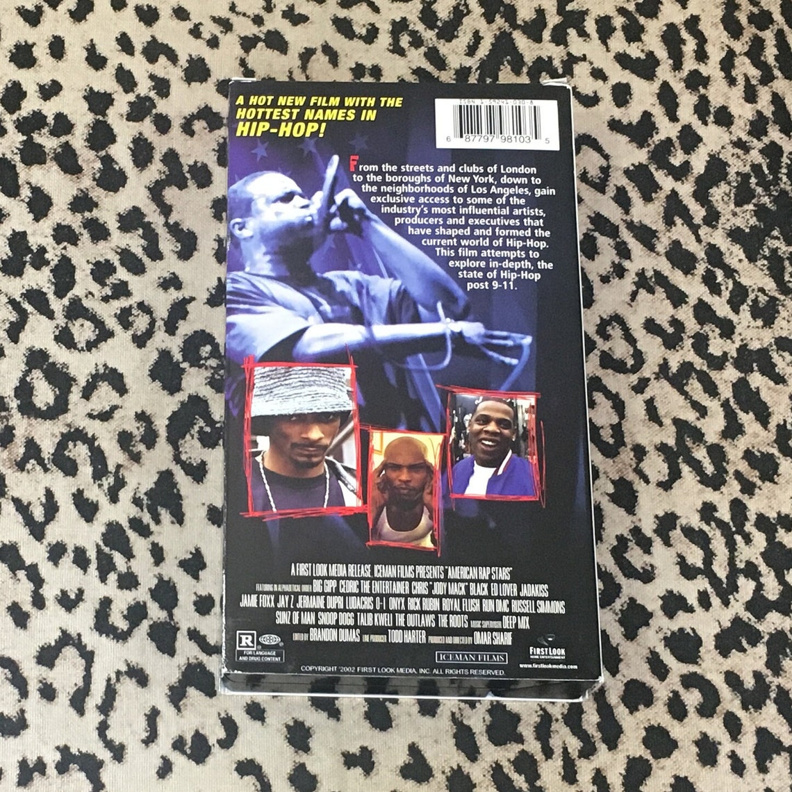 American Rap Stars VHS Rare Rap VHS Tape Early 2000's - Etsy Canada