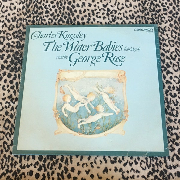 Charles Kingsley The Water Babies (abridged) read by George Rose [Vinyl Record] Vintage Literature Spoken Word Record Non Music Record Rare